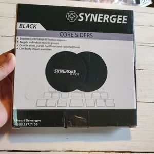 Synergee Core Sliders Black 2 Sliders New